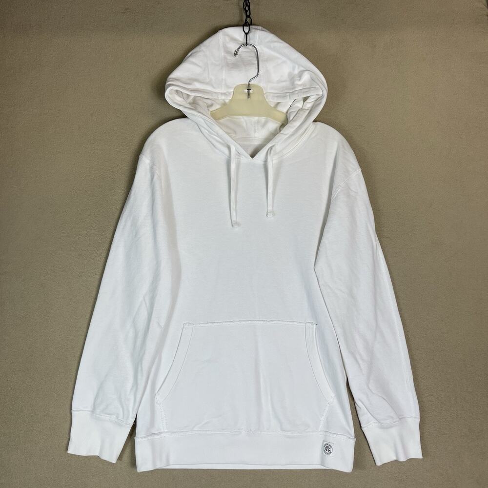 Reigning Champ Hoodie Womens XL White Regular Fit Knit Long Sleeve Pockets